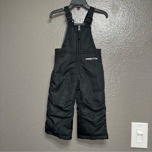 Arctix Kids Ski Snow Pants Bib Overalls 12 months Insulated Black